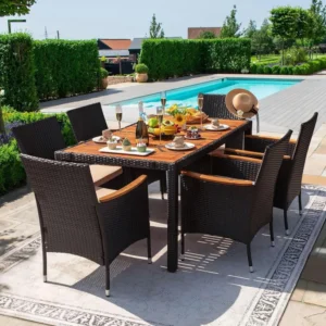 7 Piece Patio Dining Set